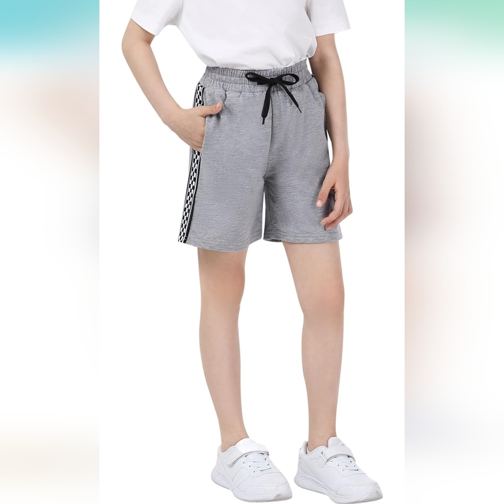 Kids Toddler Boy's Summer Casual Cotton Classic Fit Elastic Waist Shorts